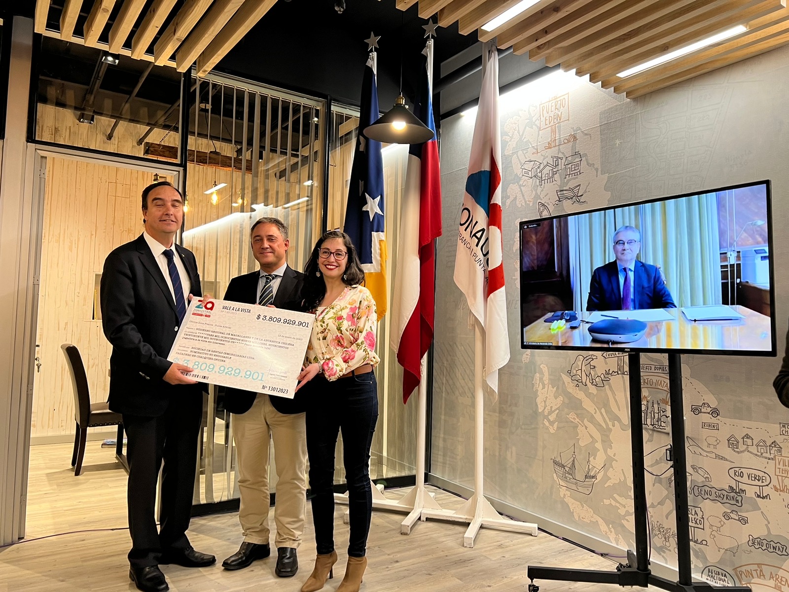 Crece Magallanes: Sociedad de Rentas Inmobiliarias aporta más de $3.800 millones al Gobierno Regional