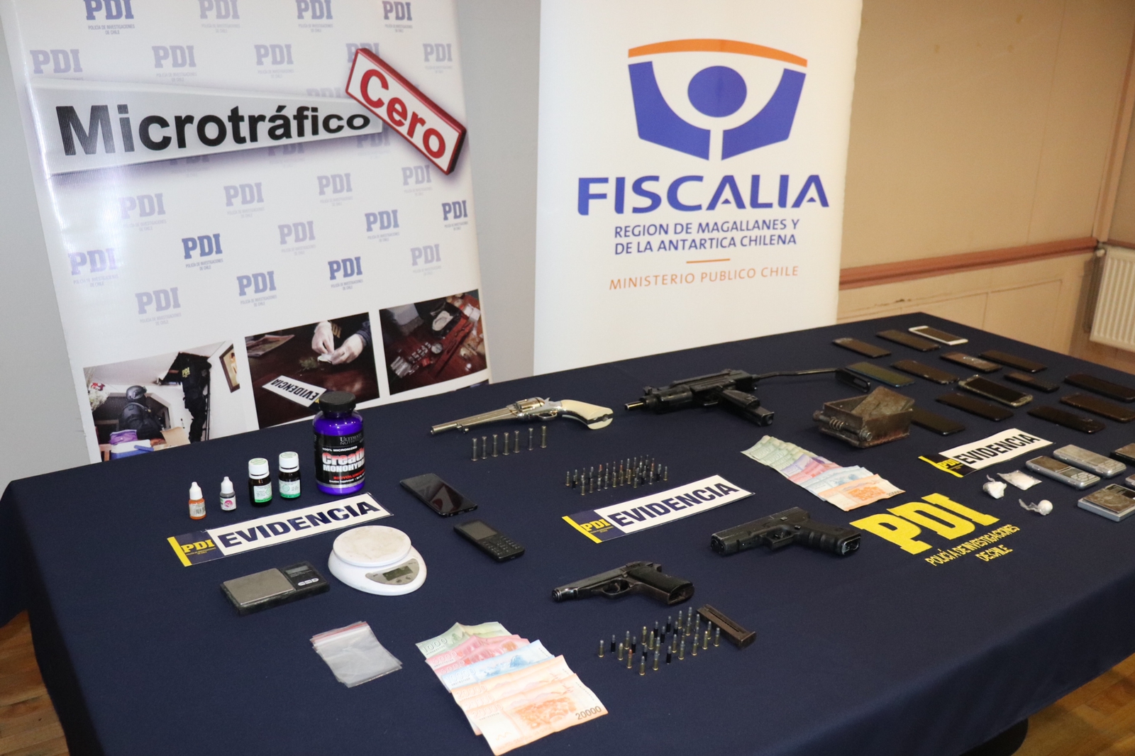 PDI Punta Arenas desarticuló banda criminal dedicada al microtráfico de drogas 