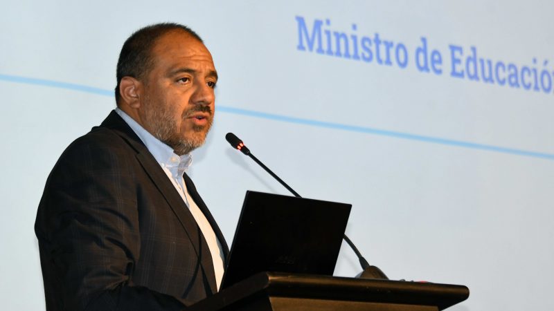 Ministro Marco Antonio Avila entrega Balance del Ministerio de Educación 2022 y tareas para 2023