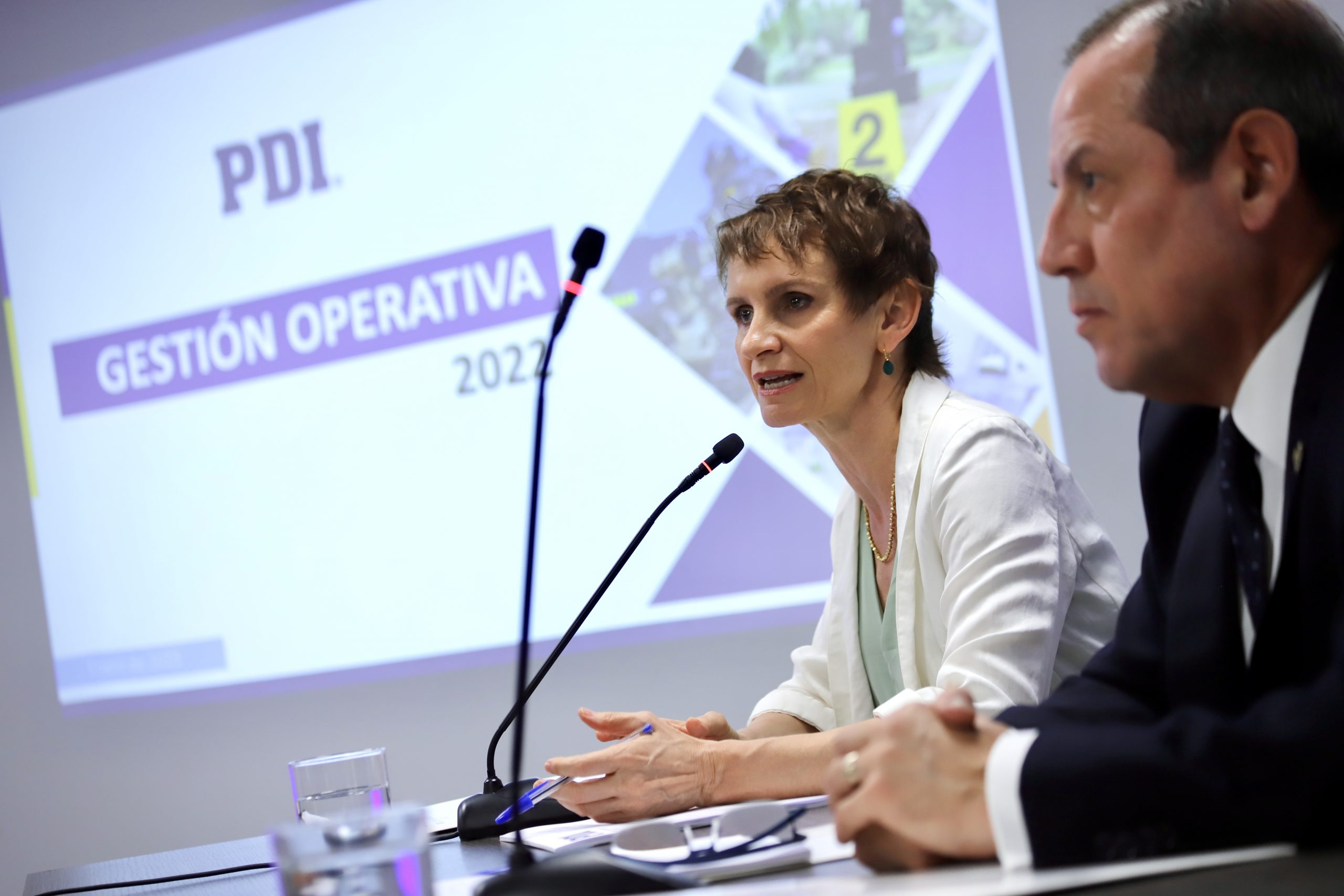 Ministra del Interior y Director General de la PDI presentaron Balance anual 2022 de la gestión policial investigativa | Nuevas estrategias frente a delitos complejos