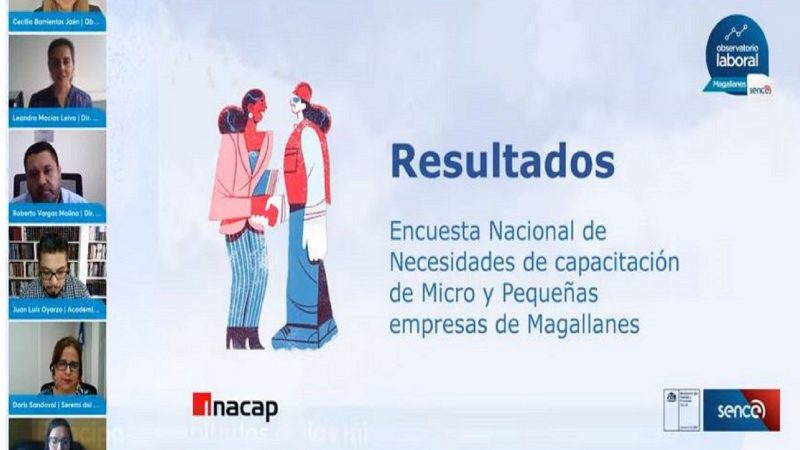 Observatorio Laboral Magallanes presenta resultados sobre necesidades de capacitación de las MIPEs
