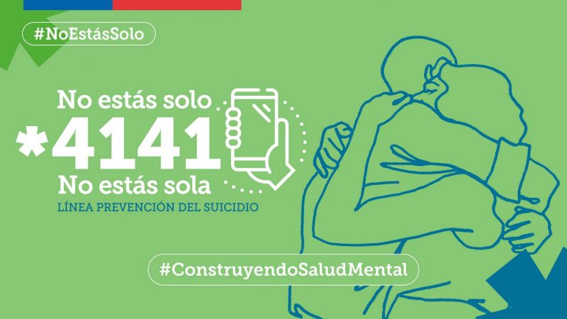 No estás solo, no estás sola: Ministerio de Salud lanzó fono *4141 de prevención del suicidio