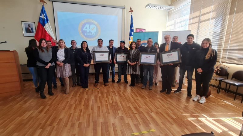 Otras cuatro nuevas empresas magallánicas recibieron el Sello 40 horas
