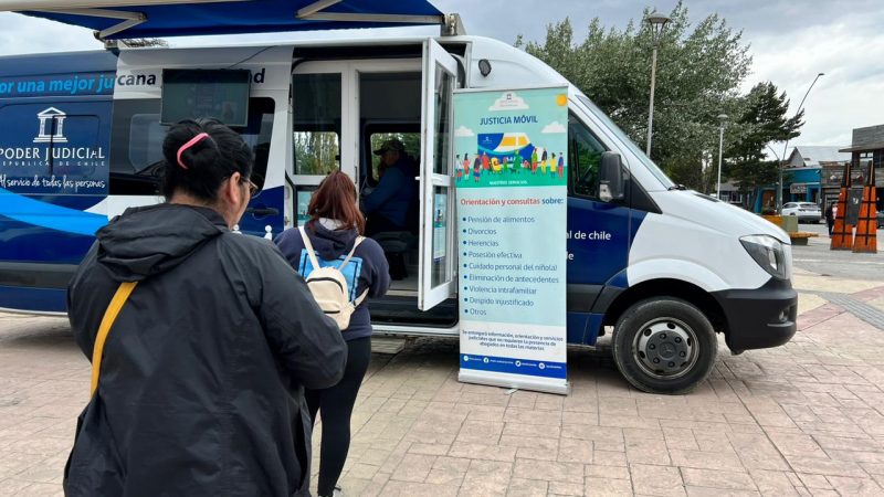 El Bus de la Justicia inició su recorrido por la provincia de Ultima Esperanza