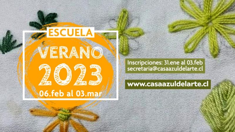 Casa Azul del Arte de Punta Arenas inicia las inscripciones para sus Talleres de VERANO el próximo martes 31 de enero