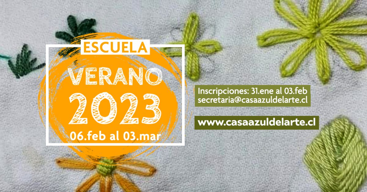 Casa Azul del Arte de Punta Arenas inicia las inscripciones para sus Talleres de VERANO el próximo martes 31 de enero