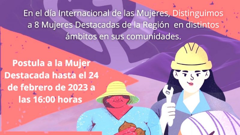 Hasta el 24 de febrero se puede postular Mujeres Destacadas de Magallanes