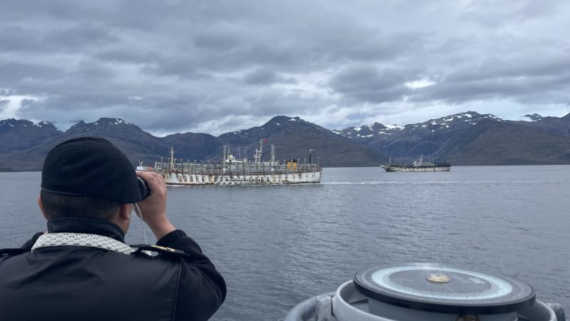 Lancha «Puerto Natales» concluye primera comisión de sostenimiento logístico del 2023 en Ultima Esperanza