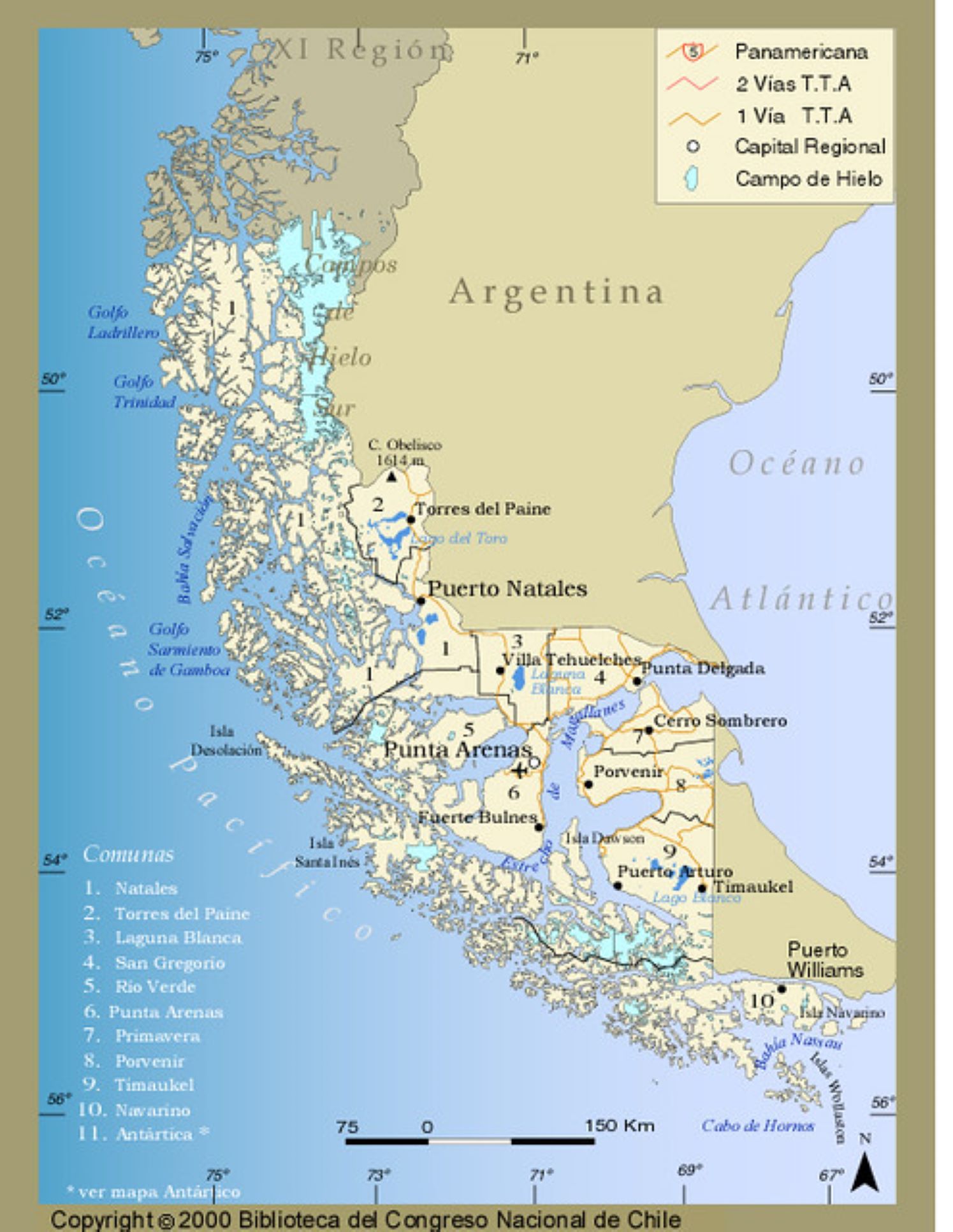 Pronóstico meteorológico y estado  de las rutas en Magallanes | Lunes 13 de febrero | SENAPRED