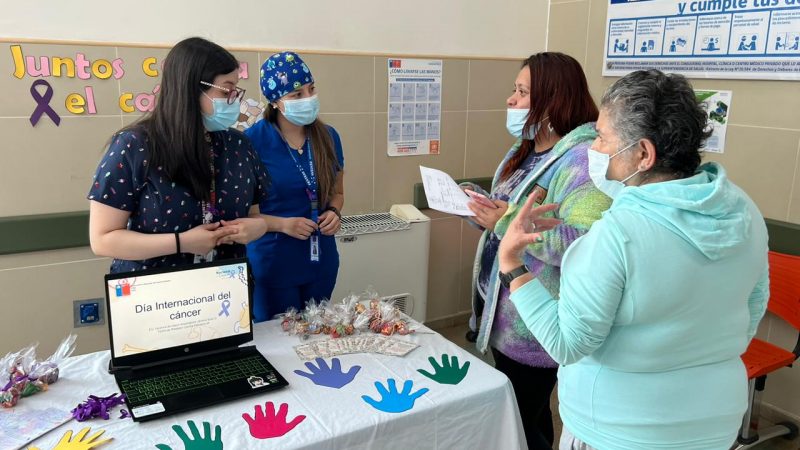 Hospital de Puerto Natales conmemoró el Día Mundial Contra el Cáncer e hizo un llamado a propiciar hábitos de vida saludable