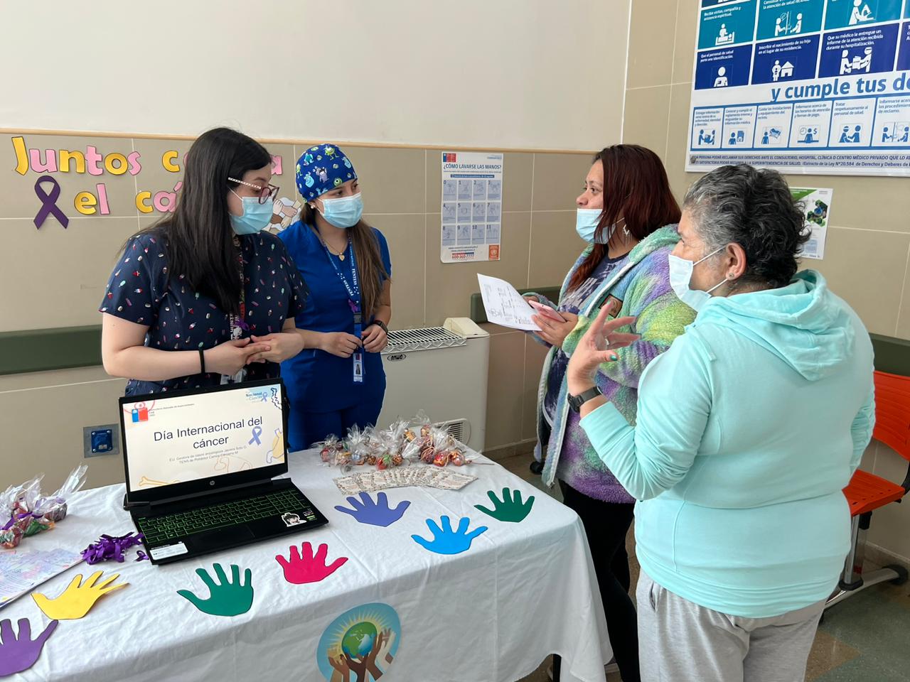 Hospital de Puerto Natales conmemoró el Día Mundial Contra el Cáncer e hizo un llamado a propiciar hábitos de vida saludable