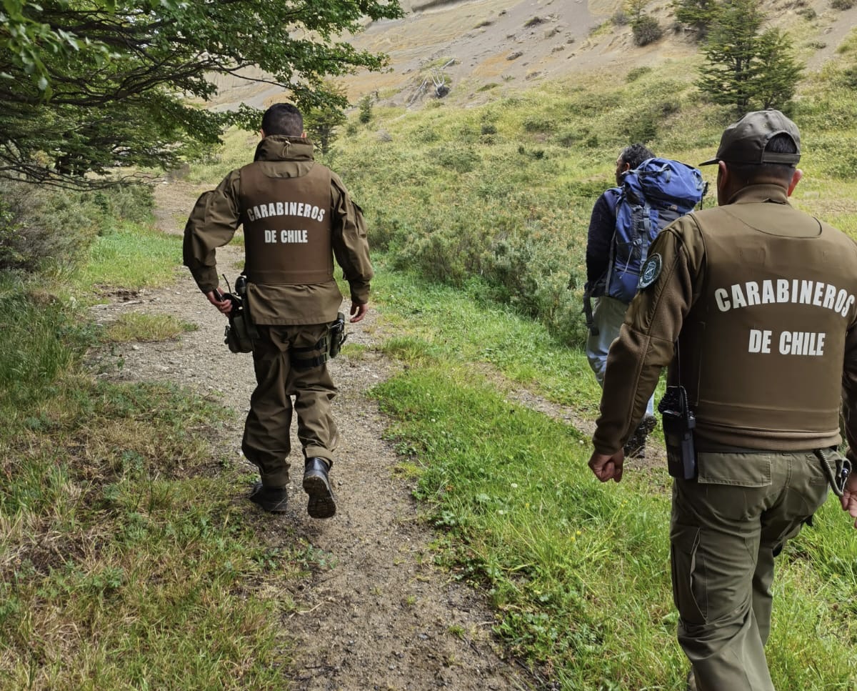 Persona que acampó ilegalmente fue detenida  por hacer fuego en la Reserva Nacional Magallanes