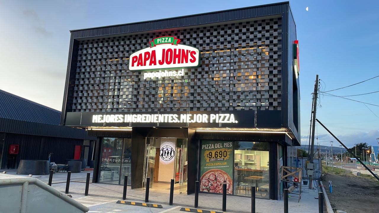 El nuevo local de Papa John’s en Punta Arenas que hace realidad su compromiso con el medioambiente