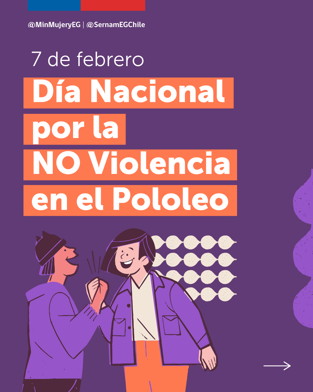SEREMIS de la Mujer y Equidad de Género y Desarrollo Social conmemoran Día Nacional contra la violencia en el pololeo