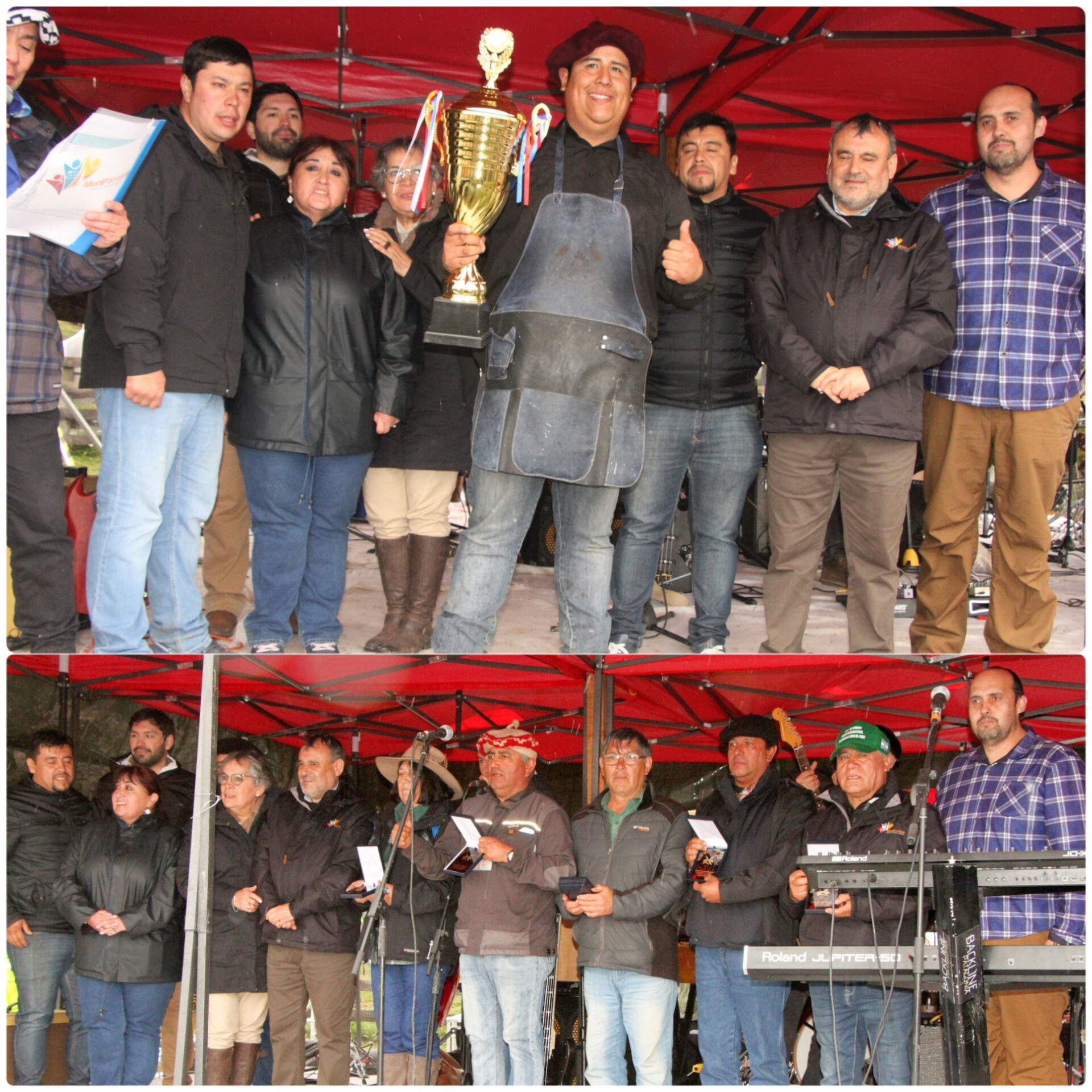 El equipo de “Los Caranchos” fueron los ganadores de la vigésima versión del asado internacional más grande de Tierra del Fuego