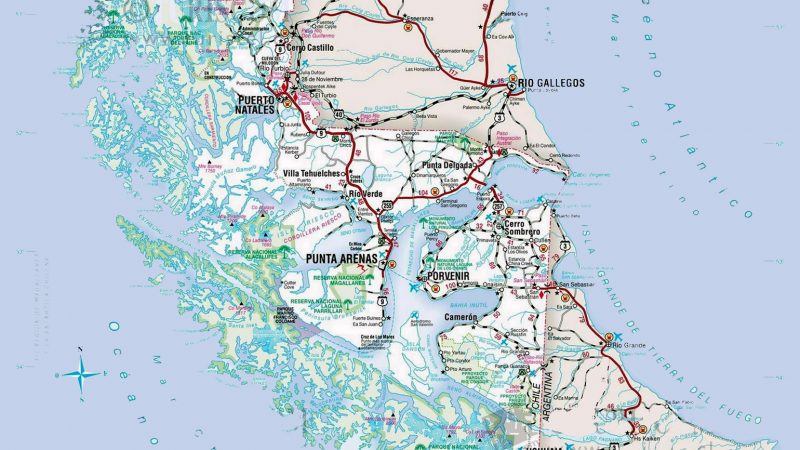 Estado de las rutas y condición meteorológica en Magallanes | Domingo 19 de febrero