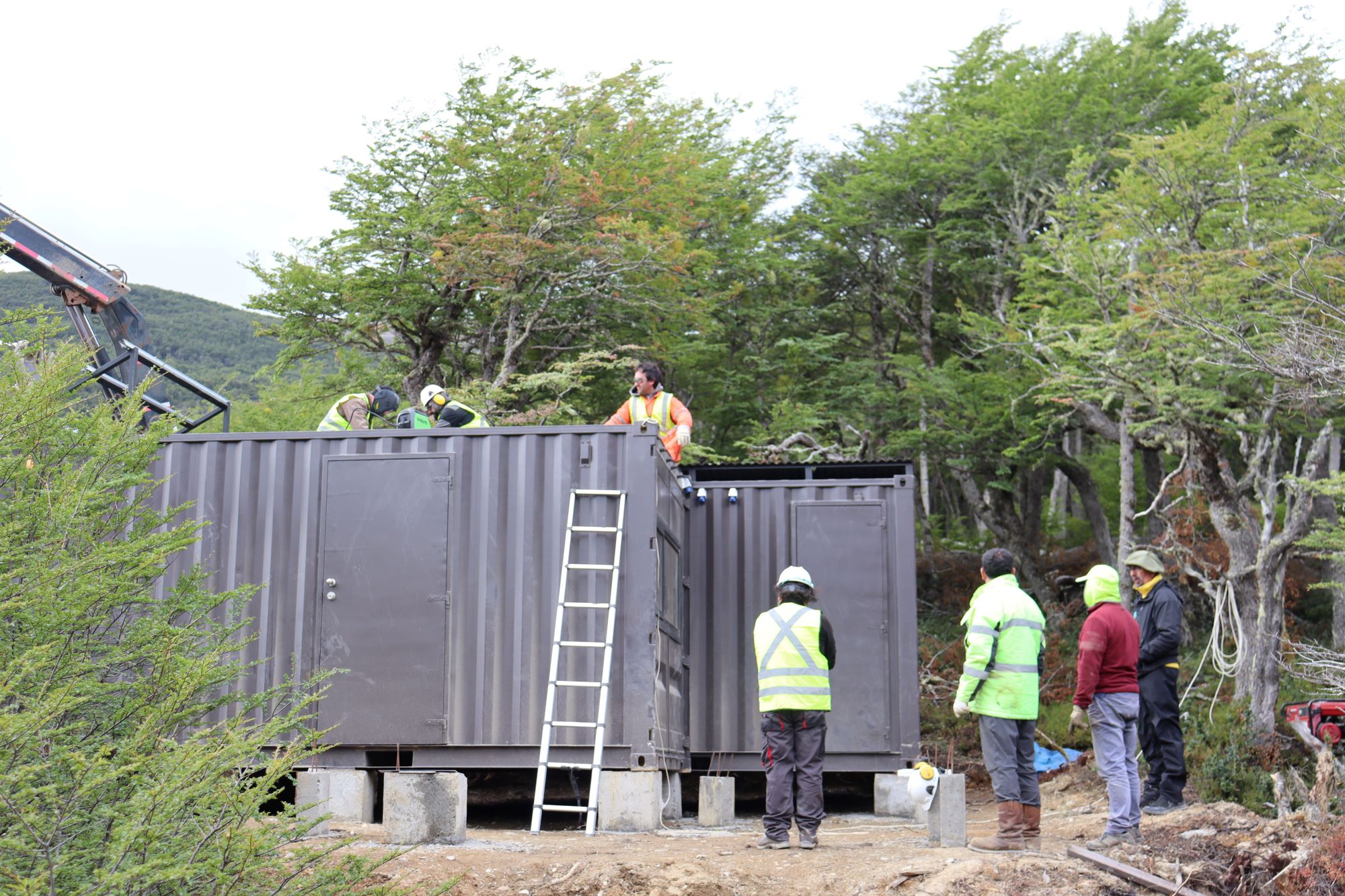 WCS instala una estación científica de monitoreo en el Parque Karukinka al sur de Tierra del Fuego