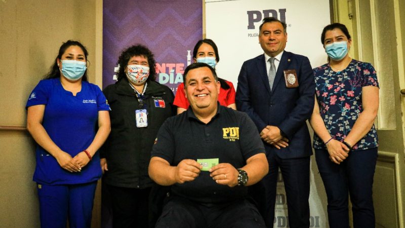 Sector Salud de Magallanes realizó un operativo para funcionarios de la Policía de Investigaciones (PDI), quienes recibieron dosis de vacuna bivalente