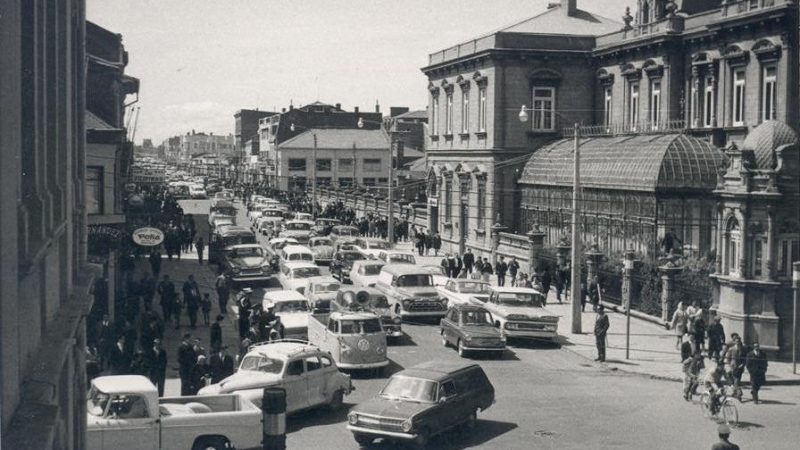 El paseo de calle Bories | Punta Arenas en los años sesenta | Manuel Luis Rodríguez