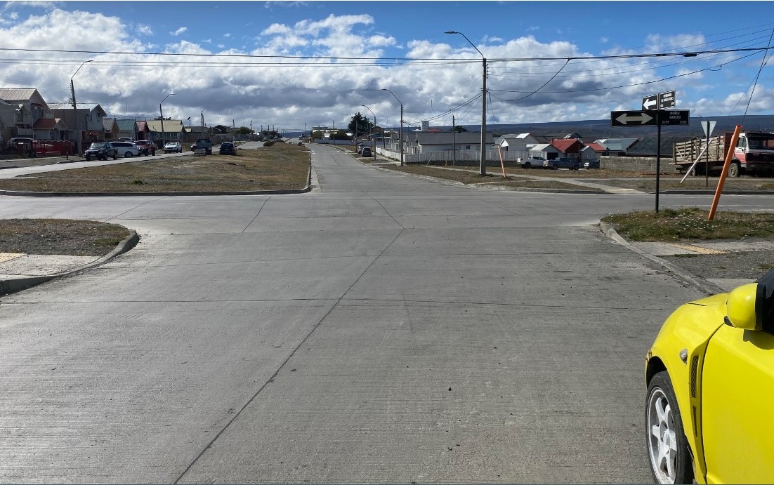 Municipalidad de Porvenir informa cambio de señal Ceda el Paso en intersección de calles Muñoz Gamero y Hernando de Magallanes de la capital fueguina