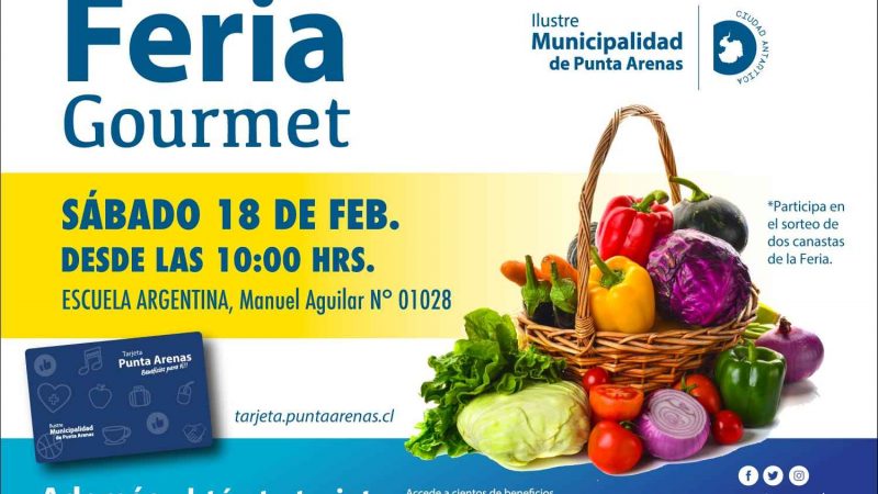 Feria Gourmet se efectuará este fin de semana en Punta Arenas