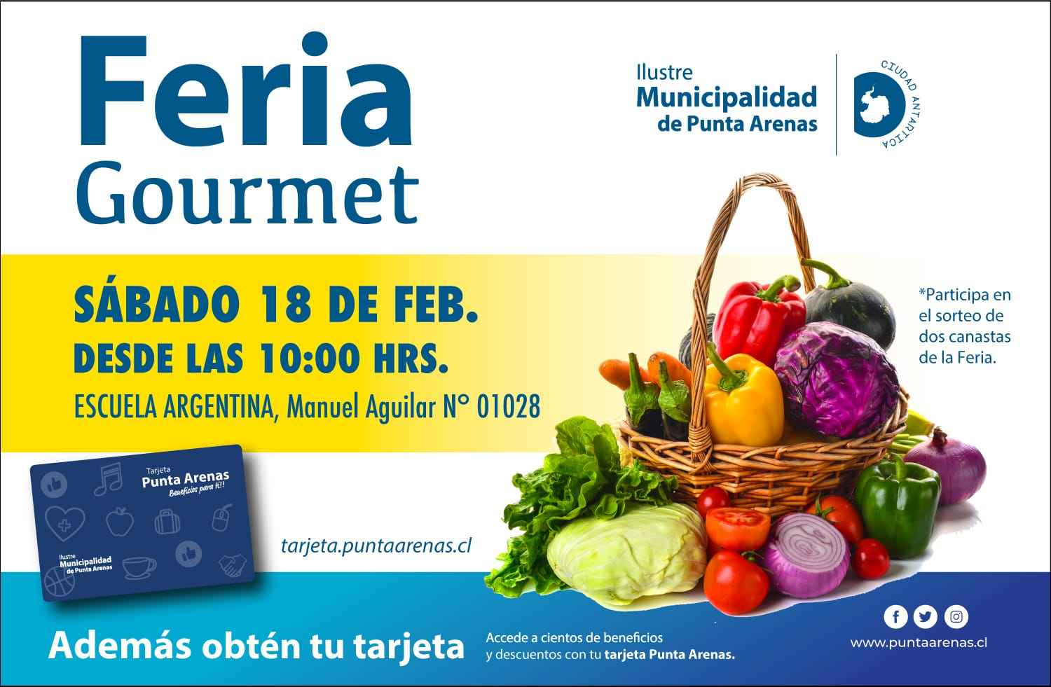Feria Gourmet se efectuará este fin de semana en Punta Arenas