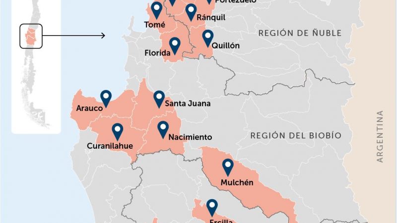 SUBDERE se despliega en terreno para la implementación de las medidas frente a los incendios forestales