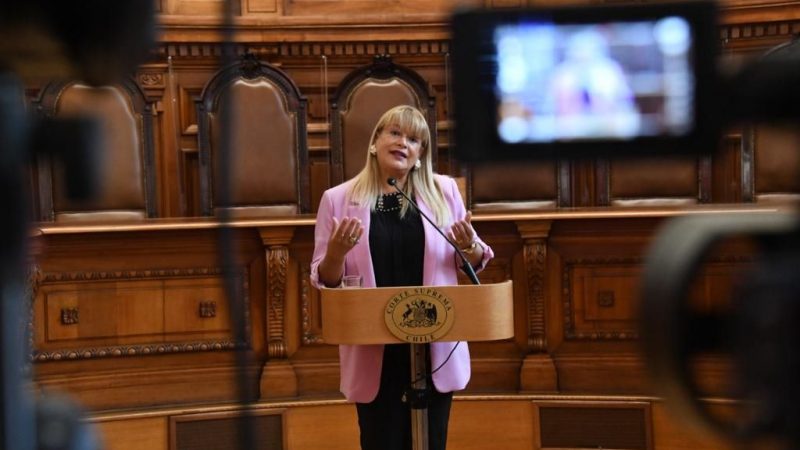 Ministra vocera de la Corte Suprema Angela Vivanco: «Proceso constitucional es una oportunidad para mantener tejido valórico de la sociedad chilena y a la vez hacer importantes renovaciones”