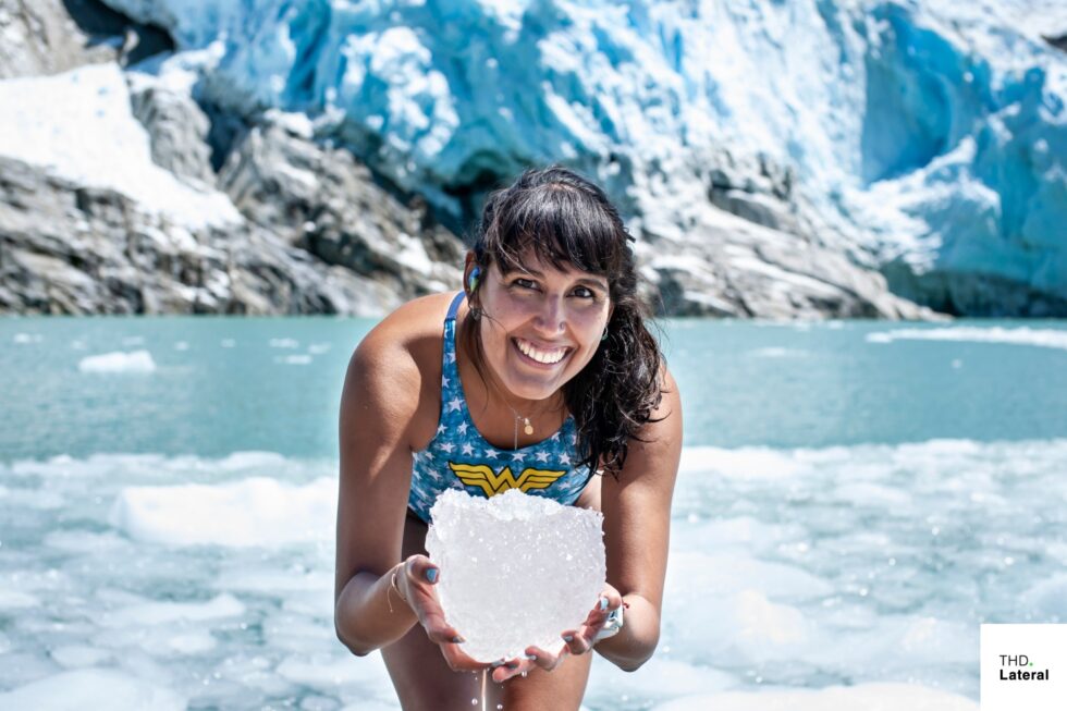 Día Internacional de la Mujer 2023: Entrevista a Bárbara Hernández, la “Sirena de Hielo” | Fundación Glaciares Chilenos