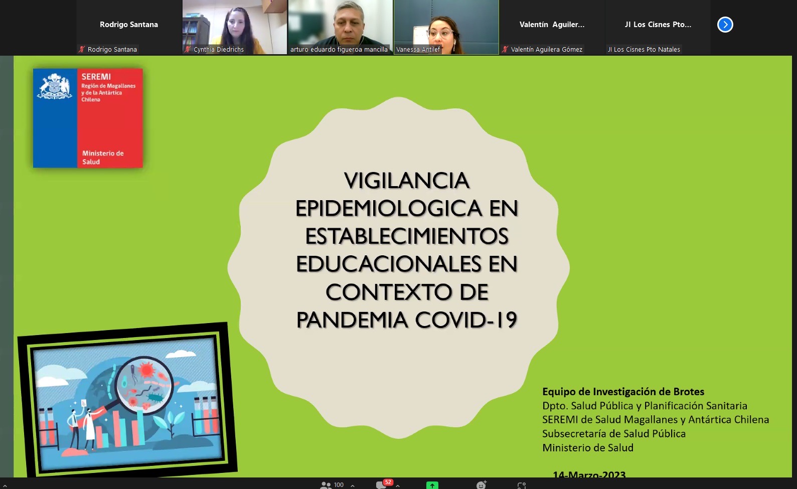 Autoridades de salud y educación presentan protocolos Covid-19 en establecimientos educacionales
