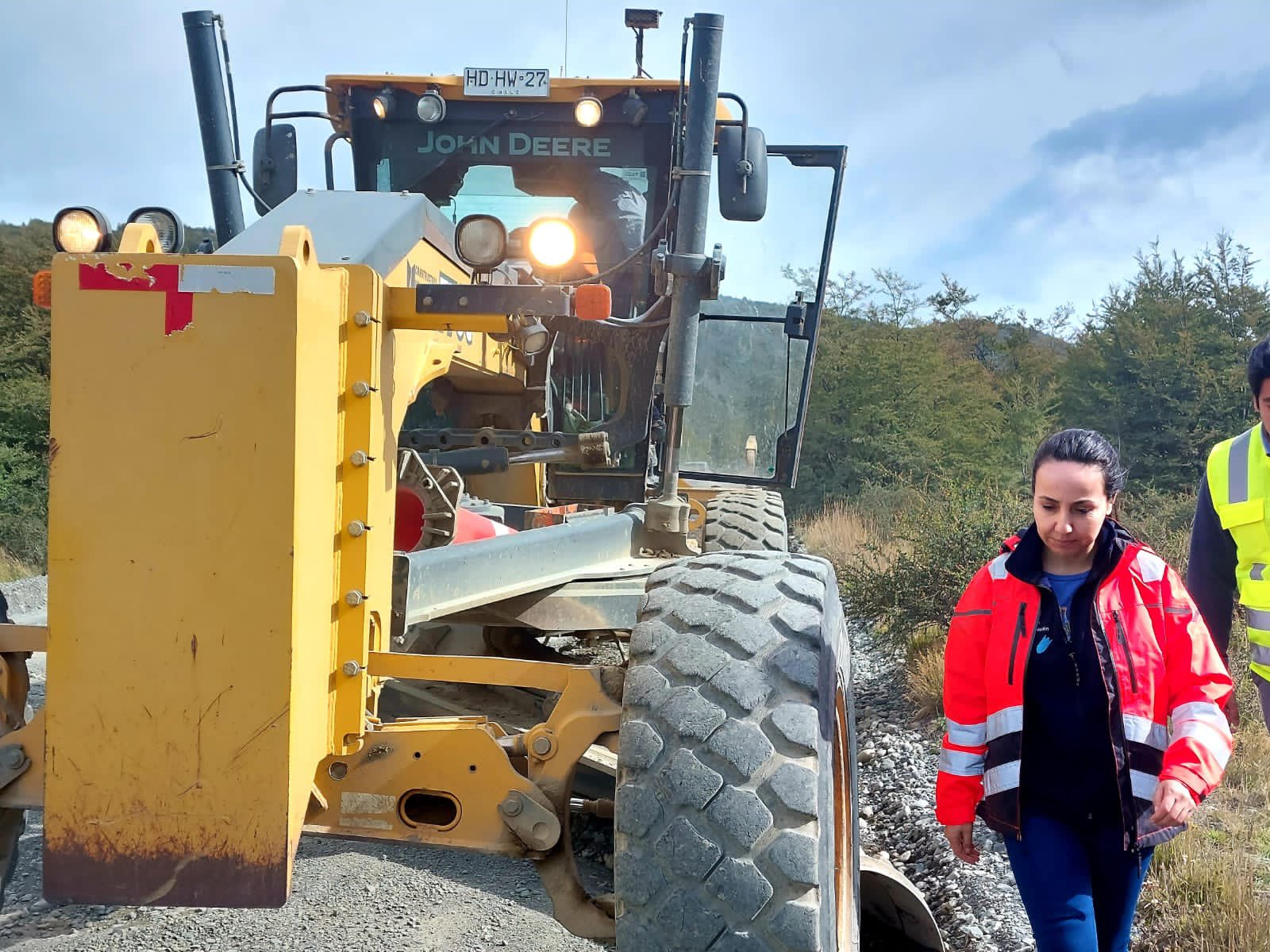 SEREMI de Obras Públicas visita trabajos en ruta en sector Grey del Parque Torres del Paine | Gobierno en Terreno