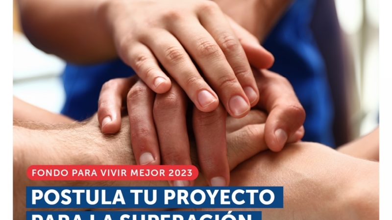 SEREMI de Desarrollo Social y Familia lanza nueva versión del Fondo Concursable “Para Vivir Mejor”