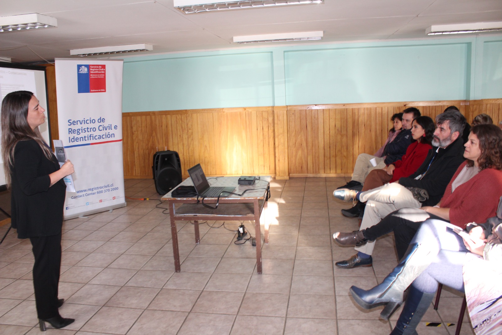 En el Barrio 18 de Septiembre de Punta Arenas se efectuó la primera «Juntas con Justicia» para debatir temas de interés para vecinos y vecinas