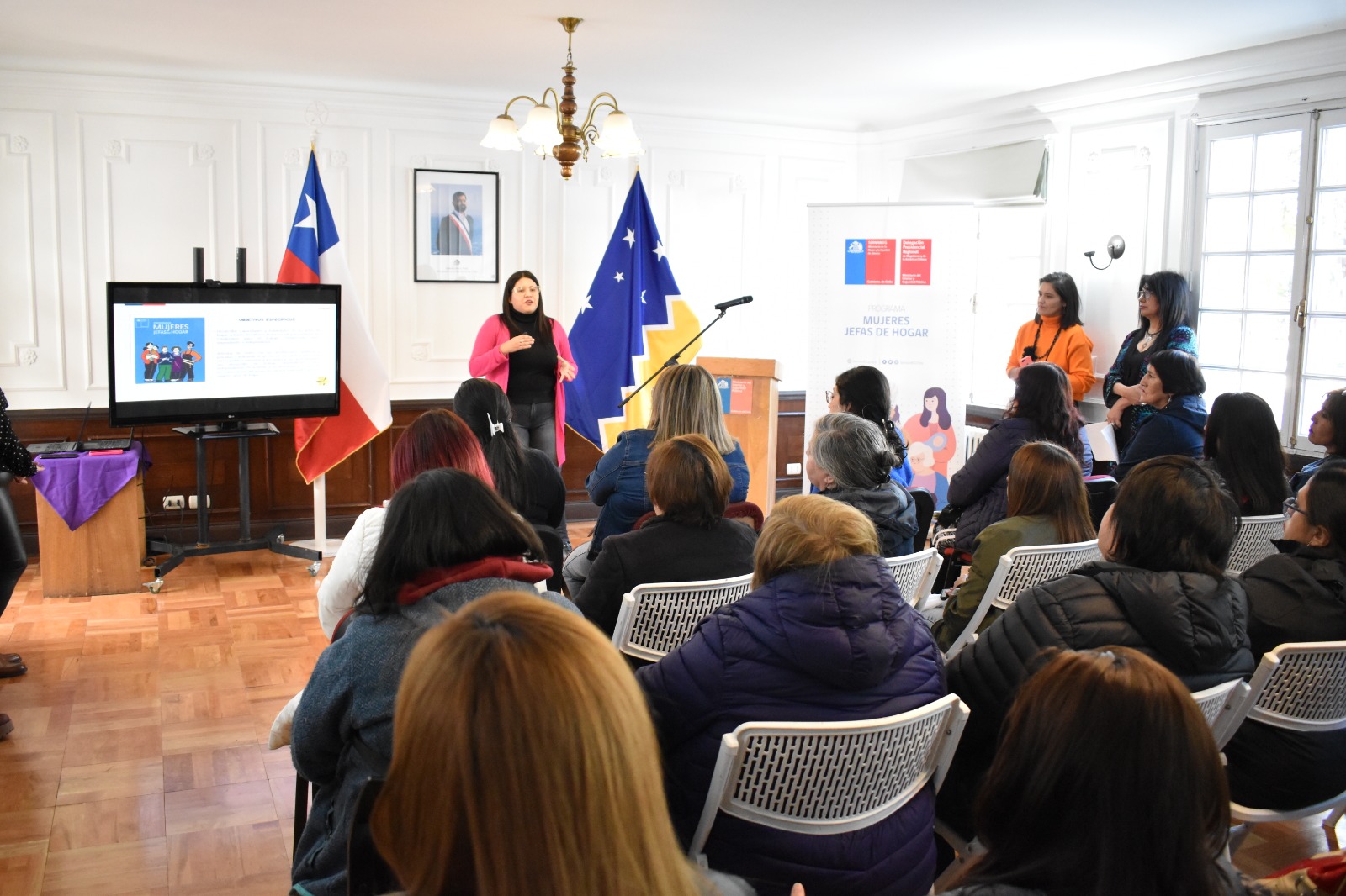 Programa Mujeres Jefas de Hogar 2023 parte en Magallanes con nuevas energías y 160 participantes