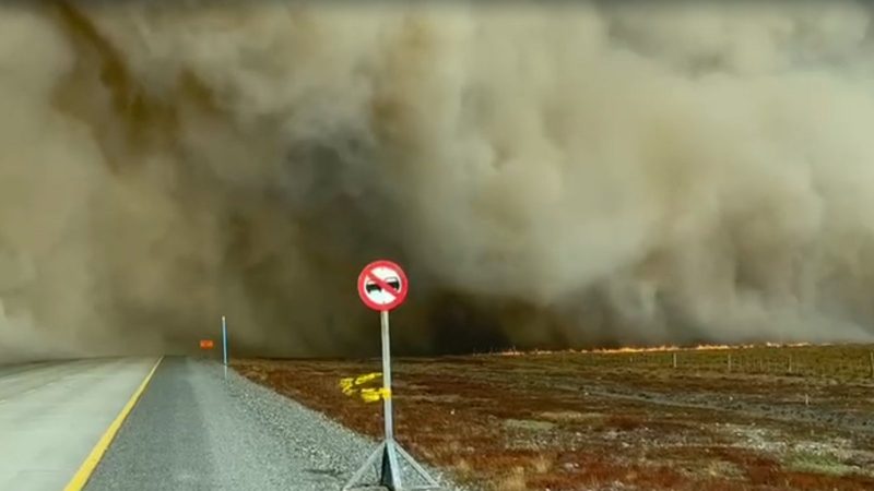 Delegada Presidencial de Tierra del Fuego entregó balance preliminar de trabajos en incendio forestal