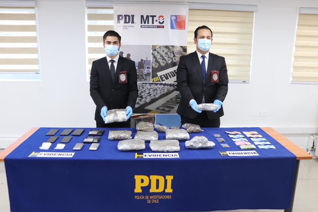 PDI Puerto Natales desarticula clan familiar dedicado al microtráfico de drogas