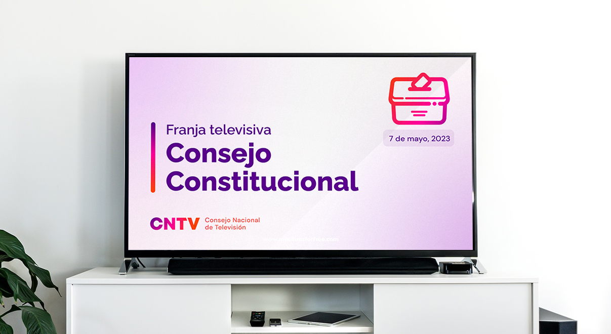 CNTV informa principales fechas de la franja televisiva para la elección del Consejo Constitucional