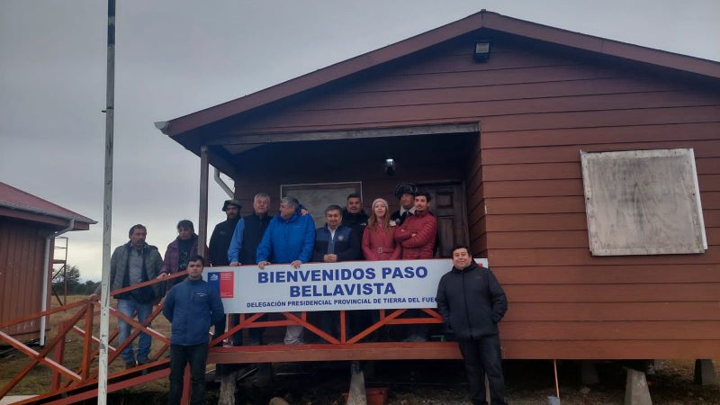 Alcalde y Consejeros Regionales visitaron Paso Bellavista en la comuna de Timaukel, Tierra del Fuego