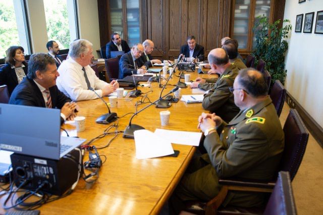 Gran respaldo en la comisión de Seguridad al proyecto presentado por el Senador Kusanovic que busca aumentar la protección del personal de Carabineros