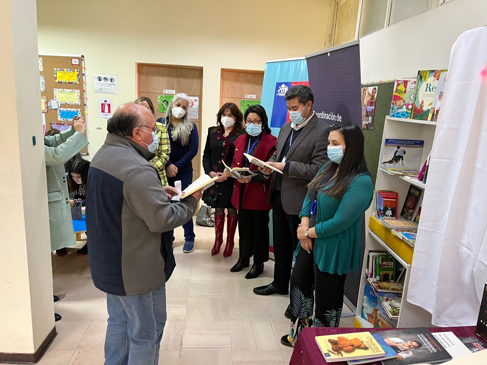 Servicio del Patrimonio Cultural y Servicio de Salud de Magallanes inauguran Punto de Lectura en Cosam Miraflores