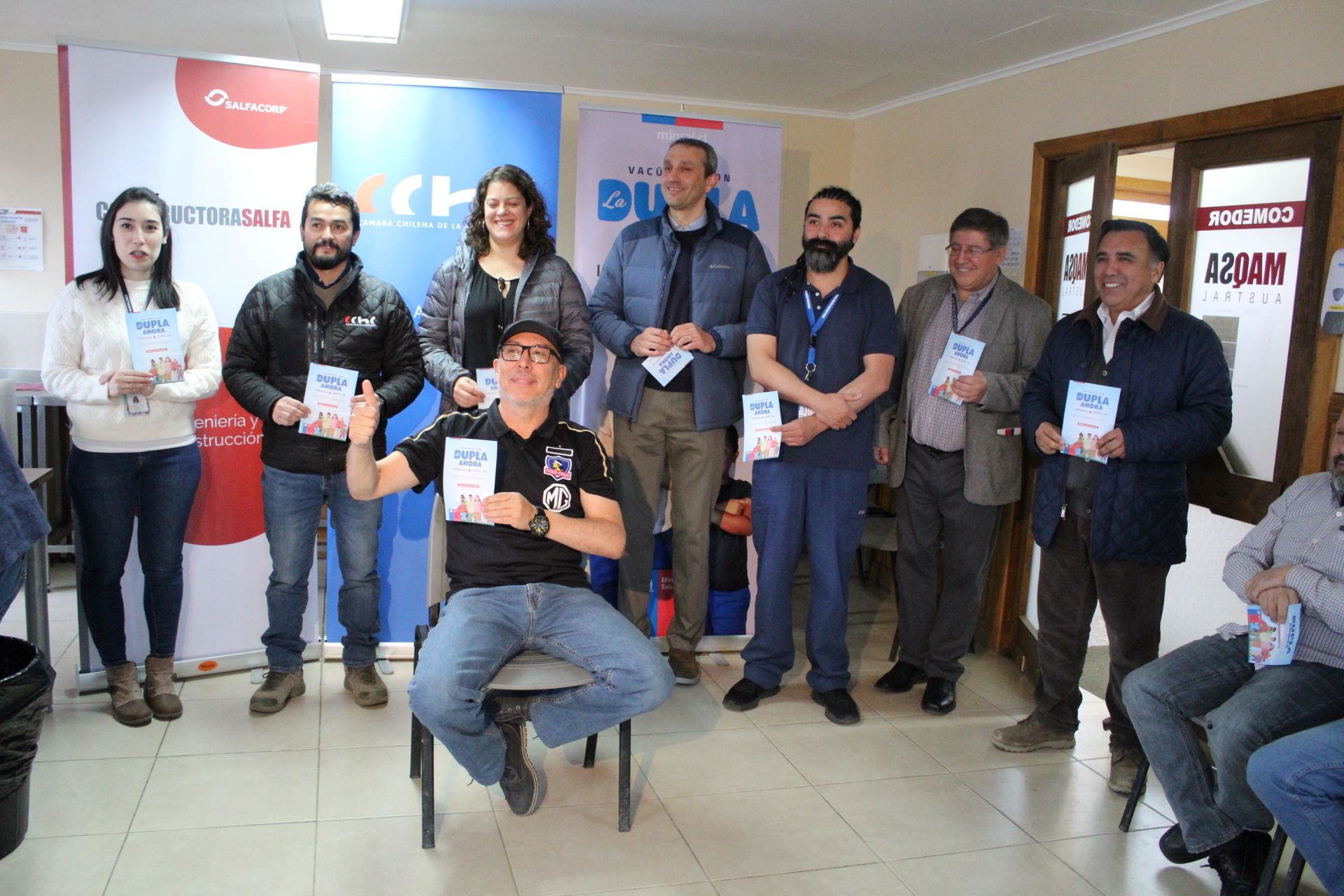 CChC Punta Arenas lidera campaña de vacunación para trabajadores y trabajadoras de la construcción