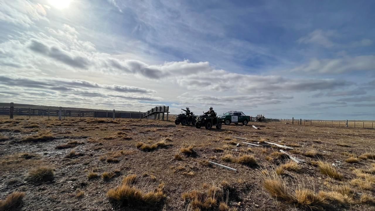 Patrullaje de soberanía y contra el abigeato realiza Carabineros en Timaukel, provincia de Tierra del Fuego