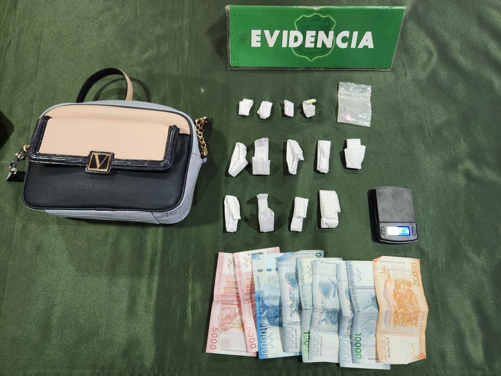 Carabineros detiene una mujer por microtráfico de drogas en Punta Arenas