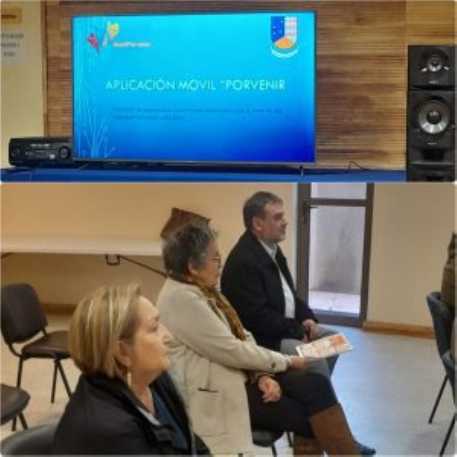 Se presentó oficialmente la aplicación móvil de la municipalidad de Porvenir