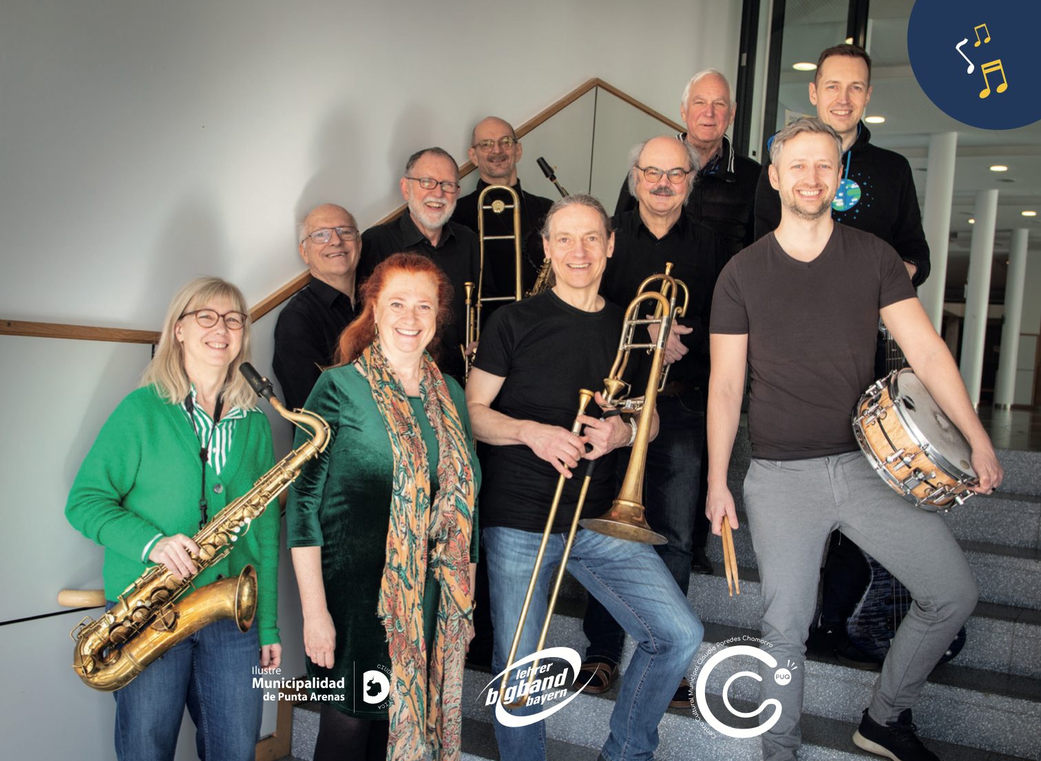 Orquesta Alemana Lehrerbigband Bayer cancela su visita a Punta Arenas