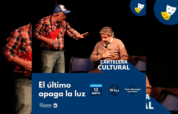 Comedia teatral “El último apaga la luz” llega este fin de semana a Punta Arenas