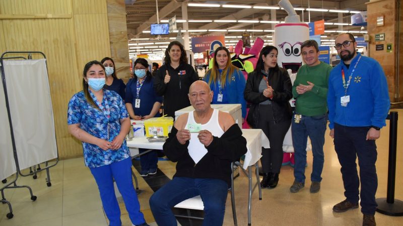 Nuevo punto de vacunación contra Influenza y Bivalente COVID-19 | Supermercado Líder Mall Espacio Urbano Pionero