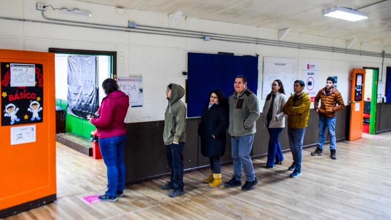Hasta este mediodía habían votado más de 470 personas en la provincia de Cabo de Hornos