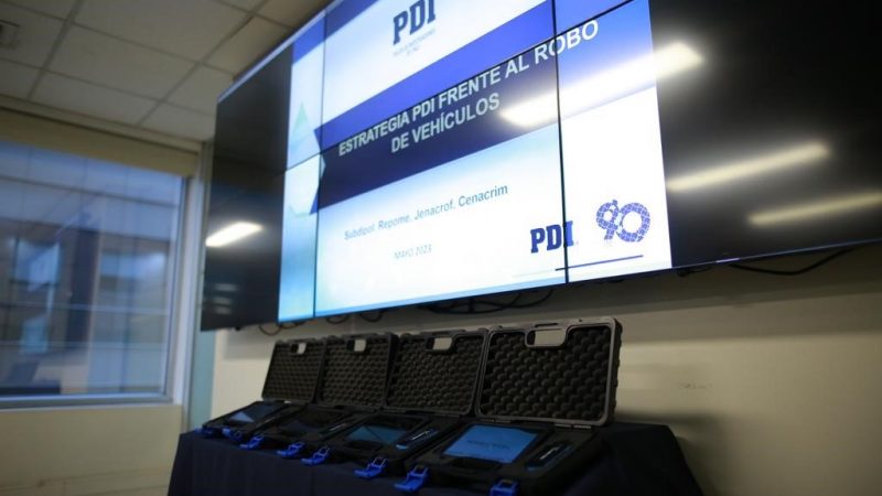 Subsecretaría de Prevención del Delito transfiere $45 millones a PDI para compra de 130 scanners en marco de fuerza de tarea contra robo violento de vehículos