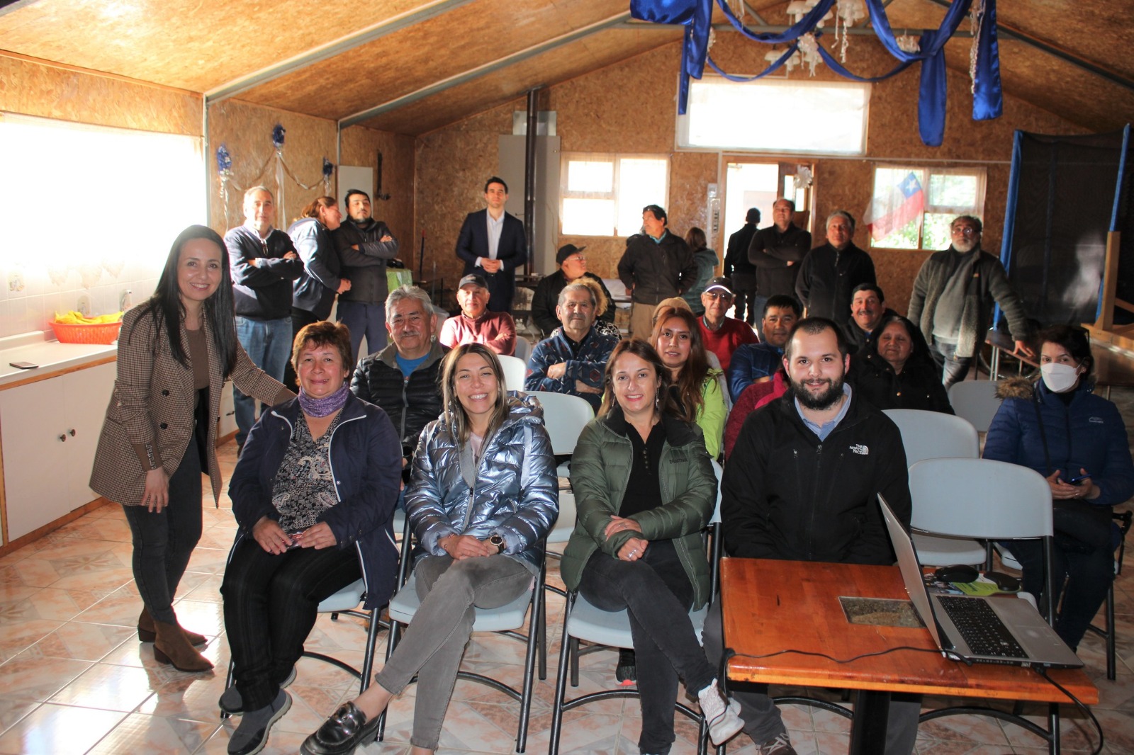 Junta de Vecinos «Sueños del Andino» cumplió uno de sus sueños: la pavimentación del camino entre el Andino y Punta Arenas